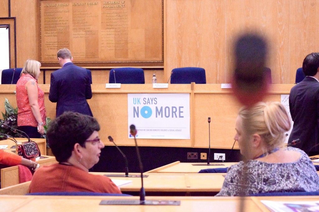 Merton Council's UK SAYS NO MORE Launch Event