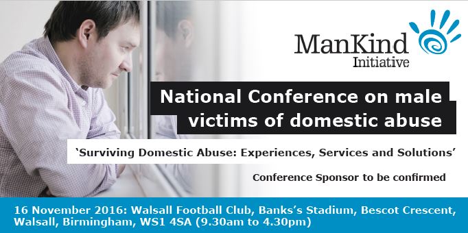 National Conference on male victims of domestic abuse 
